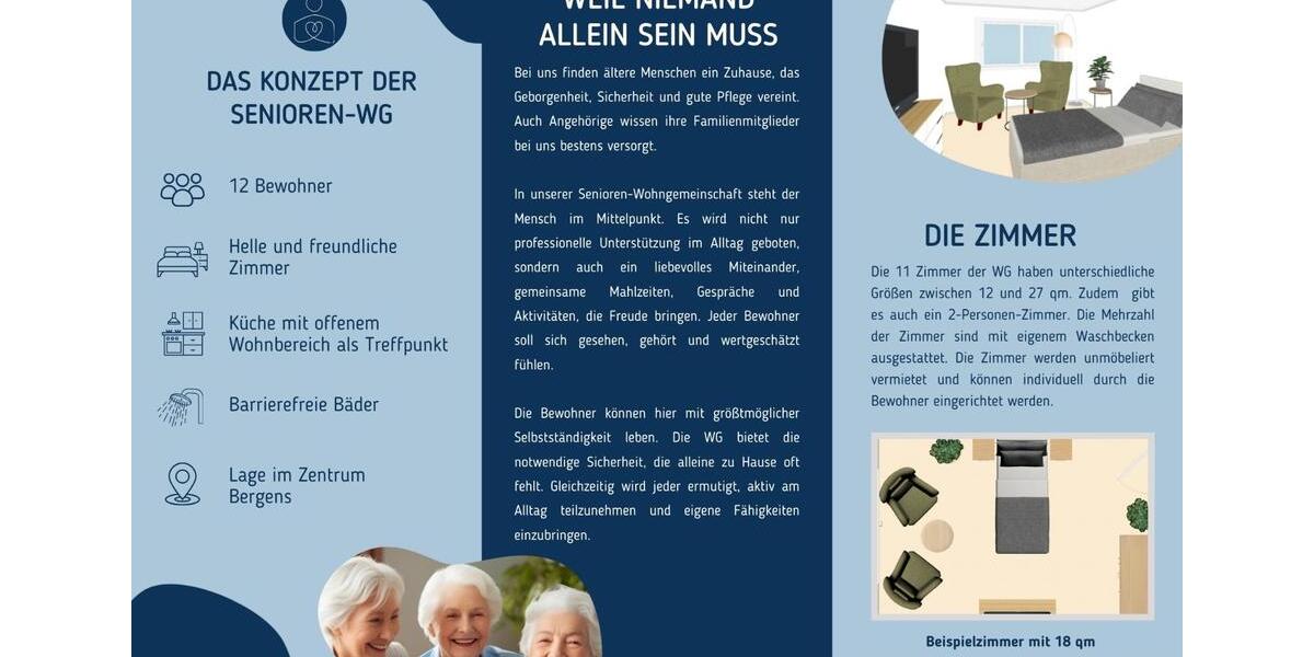 Erdgeschoßwohnung Bergen auf Rügen - 1 Zimmer, 29 m&sup2;, 432&euro; | Angebot:24425785