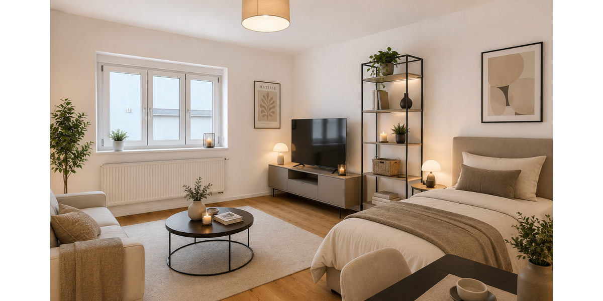 Etagenwohnung Nürnberg Gibitzenhof - 1 Zimmer, 31 m&sup2;, 520&euro; | Angebot:27279459