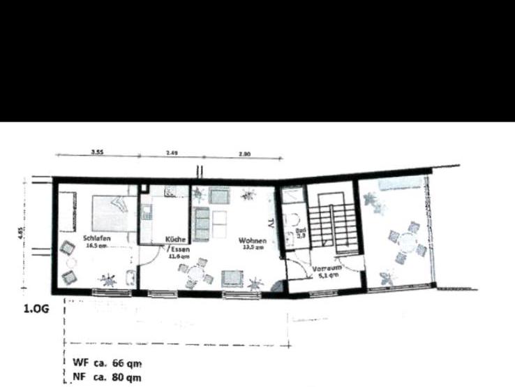 Etagenwohnung Katlenburg-Lindau Lindau - 3 Zimmer, 90 m&sup2;, 750&euro; | Angebot:25872997