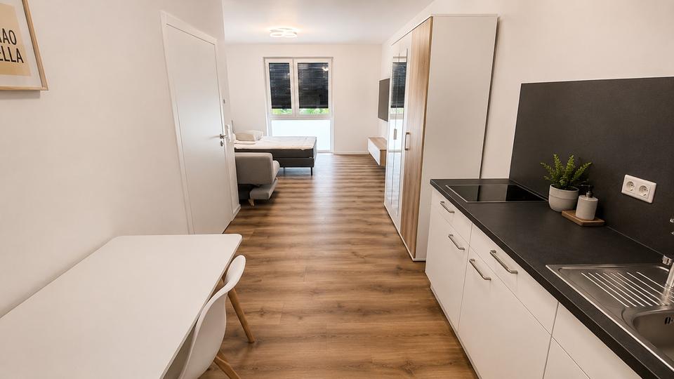 Wohnen auf Zeit Griesheim - 1 Zimmer, 35 m&sup2;, 89&euro; | Angebot:26628603