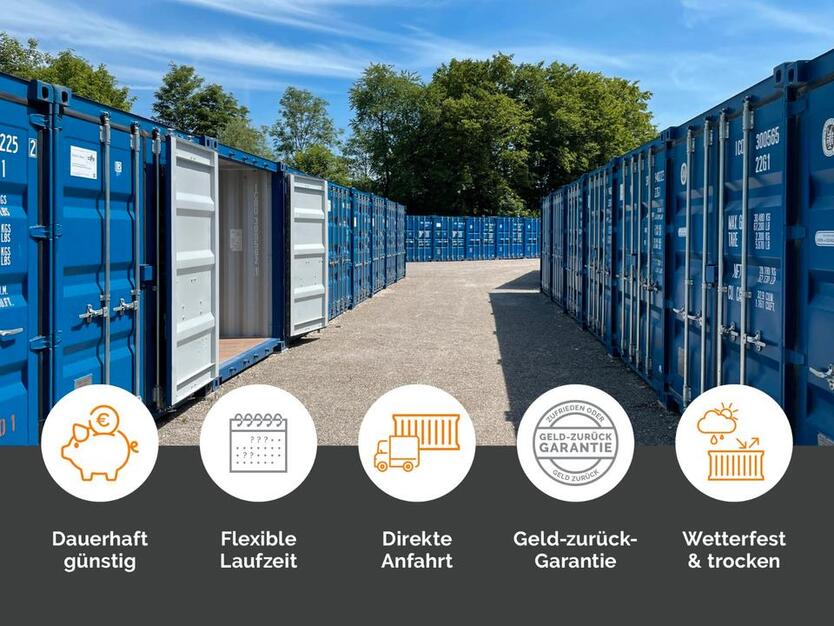 NEUERÖFFNUNGS-ANGEBOT !!! 15 qm Lagerraum Lagercontainer in Freising