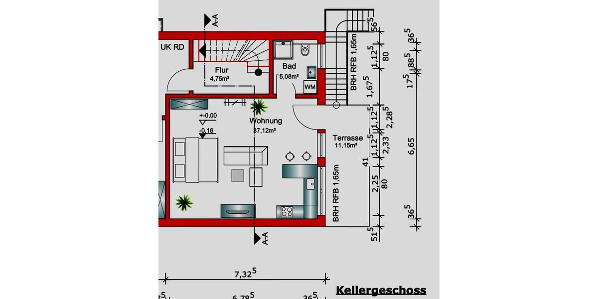 Etagenwohnung Heroldsbach - 1 Zimmer, 48 m&sup2;, 598&euro; | Angebot:24447800