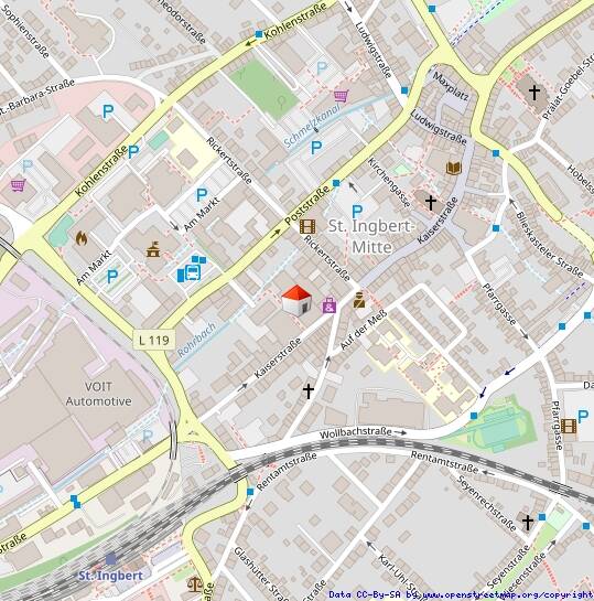 Etagenwohnung Sankt Ingbert St. Ingbert - 2 Zimmer, 85 m&sup2;, 1.250&euro; | Angebot:26796883