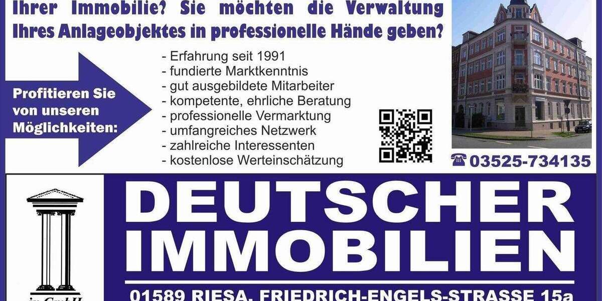 Etagenwohnung Strehla - 5 Zimmer, 93 m&sup2;, 610&euro; | Angebot:25688436