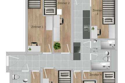 Zimmer Munich Moosach - 725&euro; | Angebot:25938038