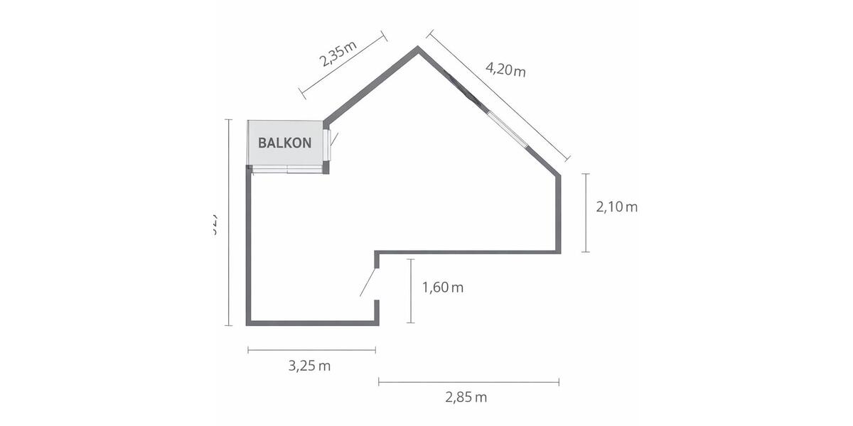 Dachgeschoßwohnung Heidenheim an der Brenz - 2 Zimmer, 18 m&sup2;, 500&euro; | Angebot:24619605