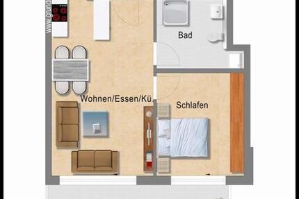 Wohnung Eberstadt - 2 Zimmer, 55 m&sup2;, 900&euro; | Angebot:24840713