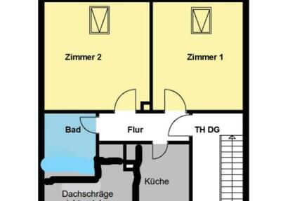 Wohnung Edingen-Neckarhausen Neu-Edingen - 2 Zimmer, 50 m&sup2;, 950&euro; | Angebot:25998778
