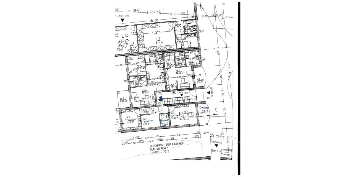 Erdgeschoßwohnung Lauingen (Donau) - 2 Zimmer, 43 m&sup2;, 500&euro; | Angebot:26278725