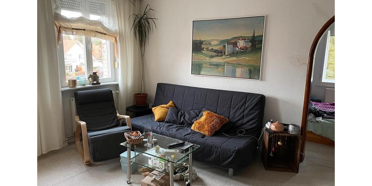 möbeliertes Zimmer in 2-Personen WG mit eigenem Balkon und Küche 1 zimmer