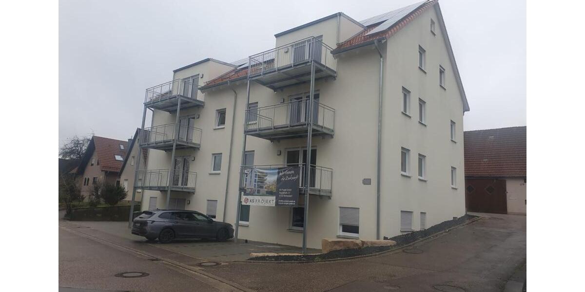 72 m² Neubauwohnung mit EBK, Balkon und Stellplatz - Erstbezug 2 zimmer