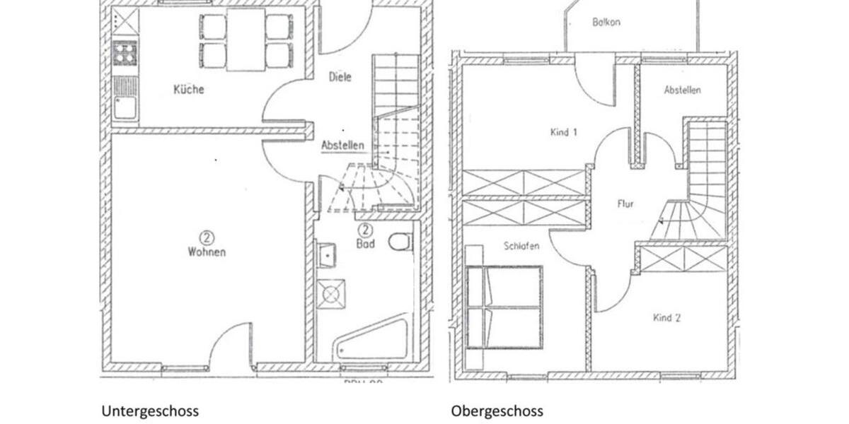 Reihenhaus Delitzsch - 4 Zimmer, 101 m&sup2;, 1.299&euro; | Angebot:25417943