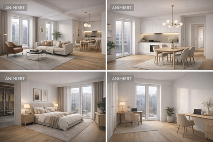 Wohnung Brandenburg an der Havel Bahnhofsvorstadt - 3 Zimmer, 79 m&sup2;, 1.064&euro; | Angebot:25968642
