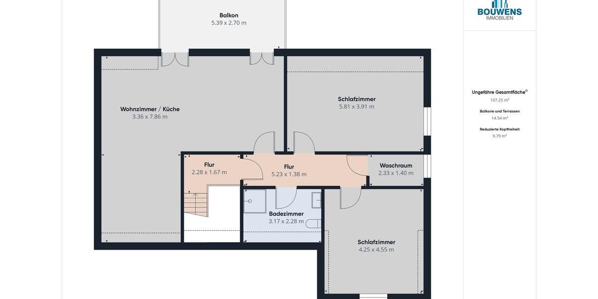 Etagenwohnung Geilenkirchen - 3 Zimmer, 110 m&sup2;, 1.100&euro; | Angebot:26338405