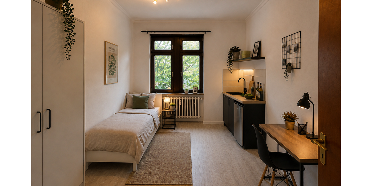 Zimmer Karlsruhe Südstadt - 1 Zimmer, 680&euro; | Angebot:27264875