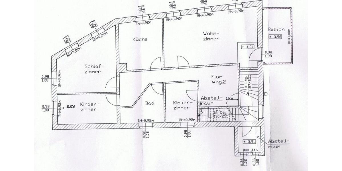 Etagenwohnung Schirgiswalde-Kirschau Kirschau - 4 Zimmer, 115 m&sup2;, 632&euro; | Angebot:20621685