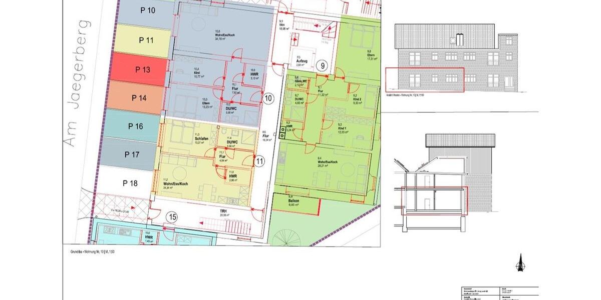Erdgeschoßwohnung Estorf - 3 Zimmer, 76 m&sup2;, 836&euro; | Angebot:23715146