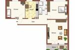 Zentral gelegene 3-Zimmer-Wohnung mit Süd-Balkon 3 zimmer
