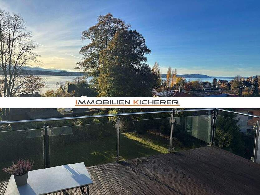 Einmalig - moderne Dachwohnung mit großer Dachterrasse & Seeblick - Hafennähe 3 zimmer