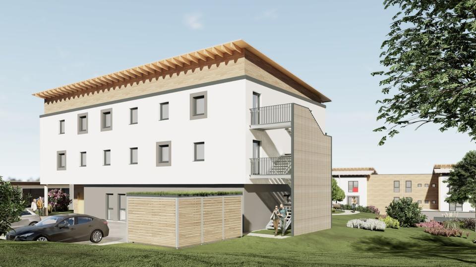 Etagenwohnung Bad Birnbach Asenham - 2 Zimmer, 57 m&sup2;, 660&euro; | Angebot:22136423