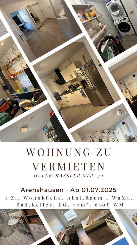 Wohnung nahe Göttingen 70qm