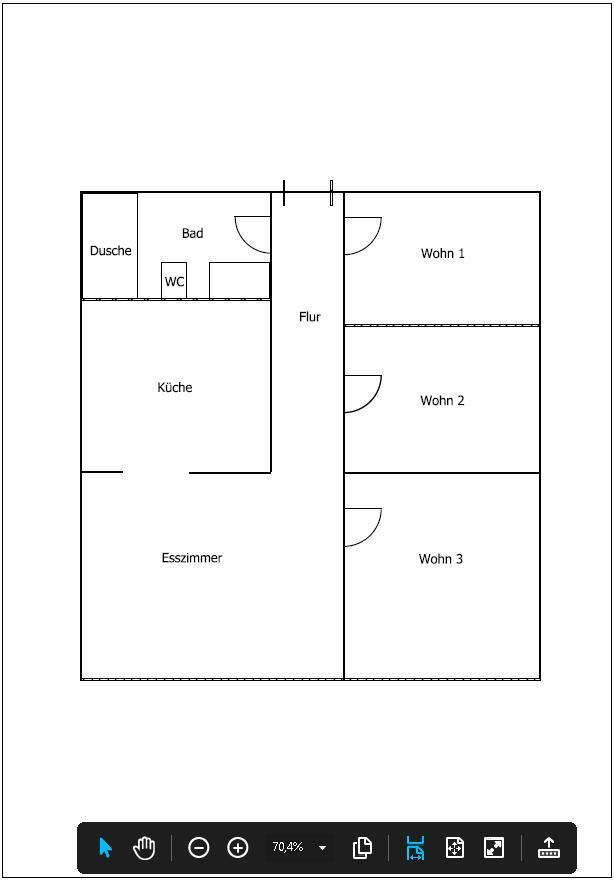 60 m2 Wohnung mit 4 ZKB in Trier-West