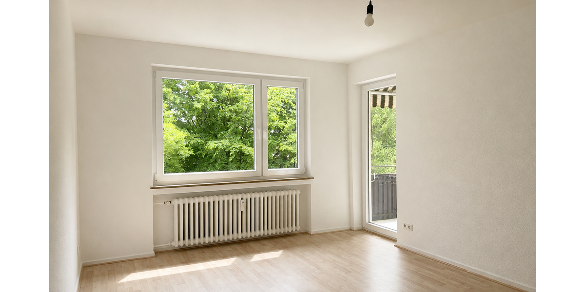 Etagenwohnung Wuppertal Gemarkung Langerfeld - 2 Zimmer, 56 m&sup2;, 560&euro; | Angebot:26766383