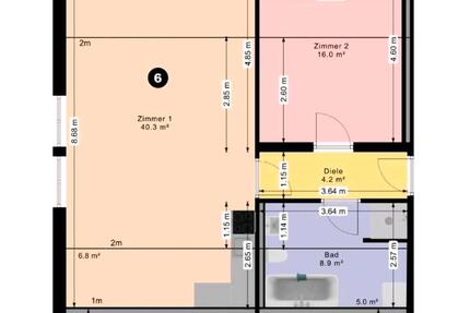 Wohnung Karlsfeld - 2 Zimmer, 54 m&sup2;, 1.250&euro; | Angebot:27577358