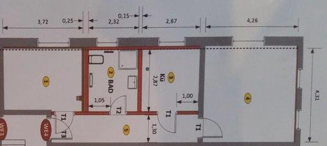 Etagenwohnung Bernau bei Berlin - 1 Zimmer, 55 m&sup2;, 1.025&euro; | Angebot:26460001