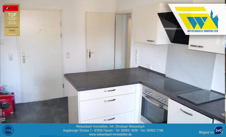 Etagenwohnung Füssen - 3 Zimmer, 79 m&sup2;, 760&euro; | Angebot:25765708