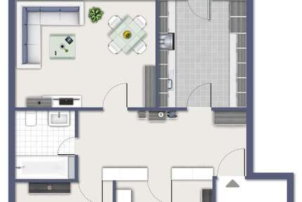 Wohnung Herne Röhlinghausen - 3.5 Zimmer, 83 m&sup2;, 700&euro; | Angebot:26087774