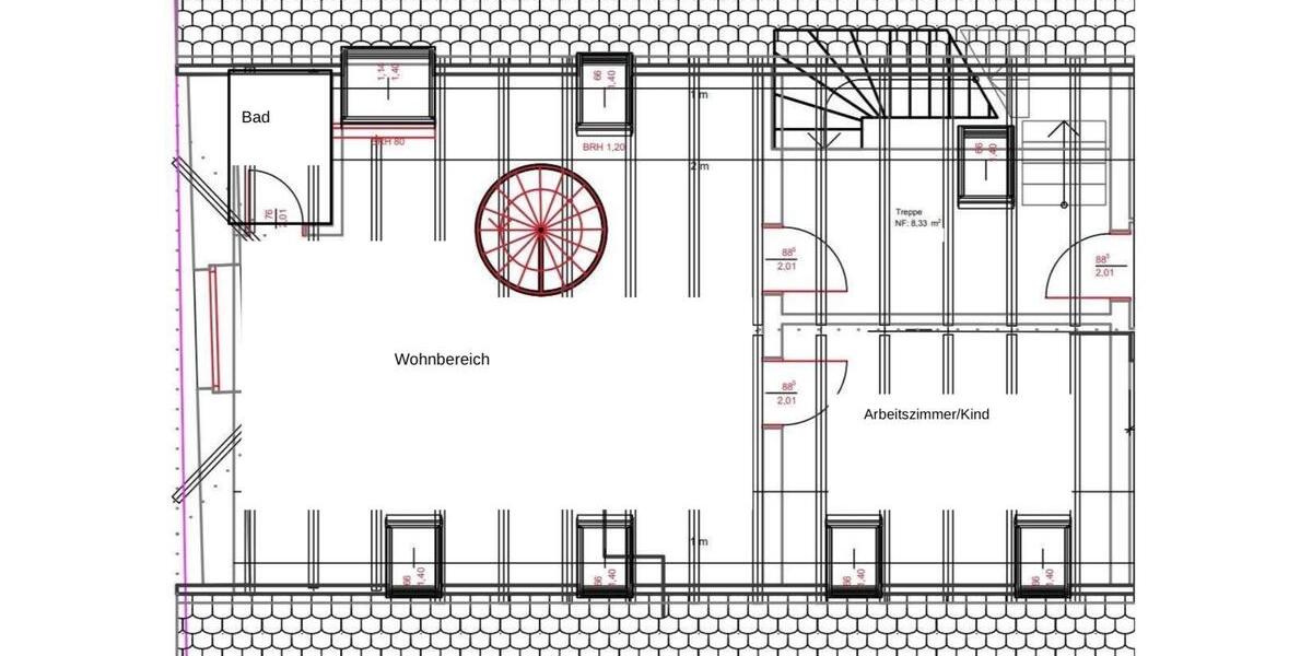 Maisonettenwohnung Alsleben (Saale) - 3 Zimmer, 91 m&sup2;, 728&euro; | Angebot:25960411