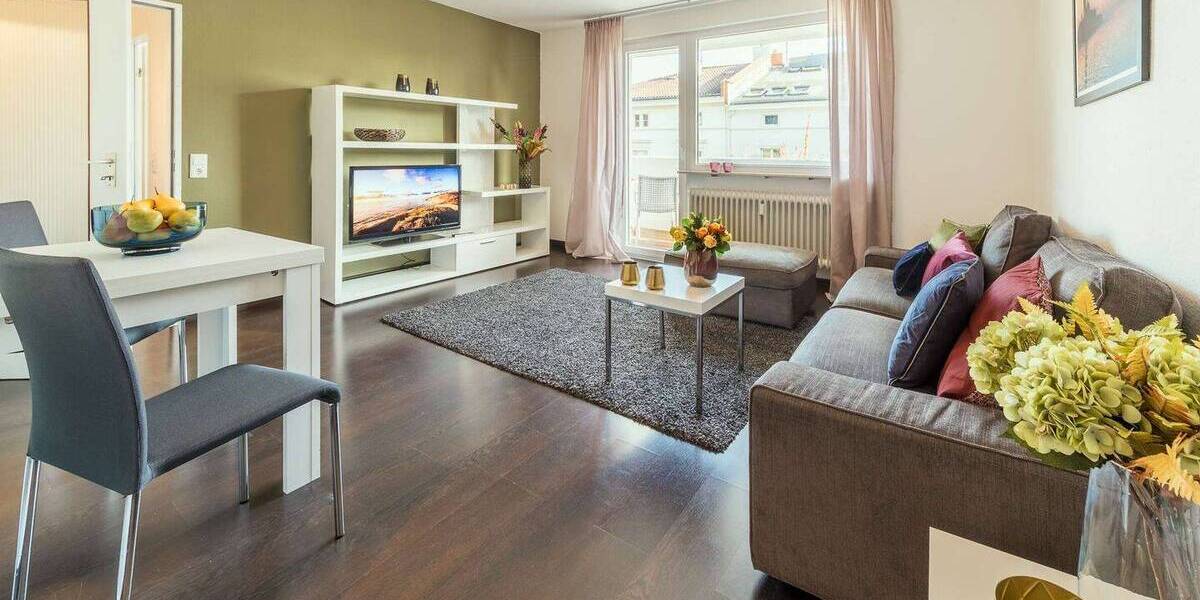 Etagenwohnung Frankfurt am Main Westend-Süd - 2 Zimmer, 46 m&sup2;, 1.810&euro; | Angebot:26824540