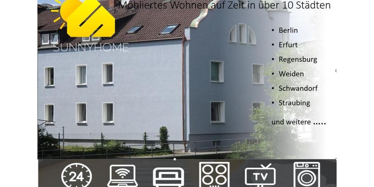 Wohnen auf Zeit Schwandorf - 3 Zimmer, 110 m&sup2;, 130&euro; | Angebot:18427588
