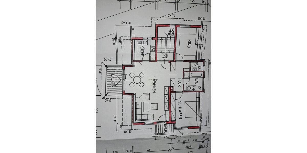 Dachgeschoßwohnung St. Johann - 3.5 Zimmer, 82 m&sup2;, 800&euro; | Angebot:26414201