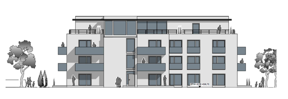 Erdgeschoßwohnung Memmingen - 2 Zimmer, 54 m&sup2;, 800&euro; | Angebot:26648224