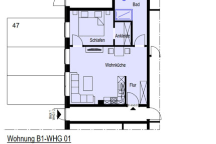 Wohnung Aurich - 2 Zimmer, 53 m&sup2;, 675&euro; | Angebot:18821424