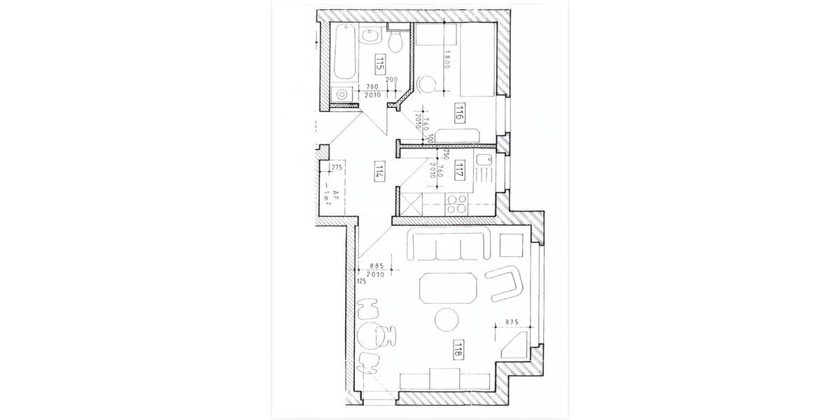 Etagenwohnung Lubmin - 2 Zimmer, 41 m&sup2;, 760&euro; | Angebot:24876633