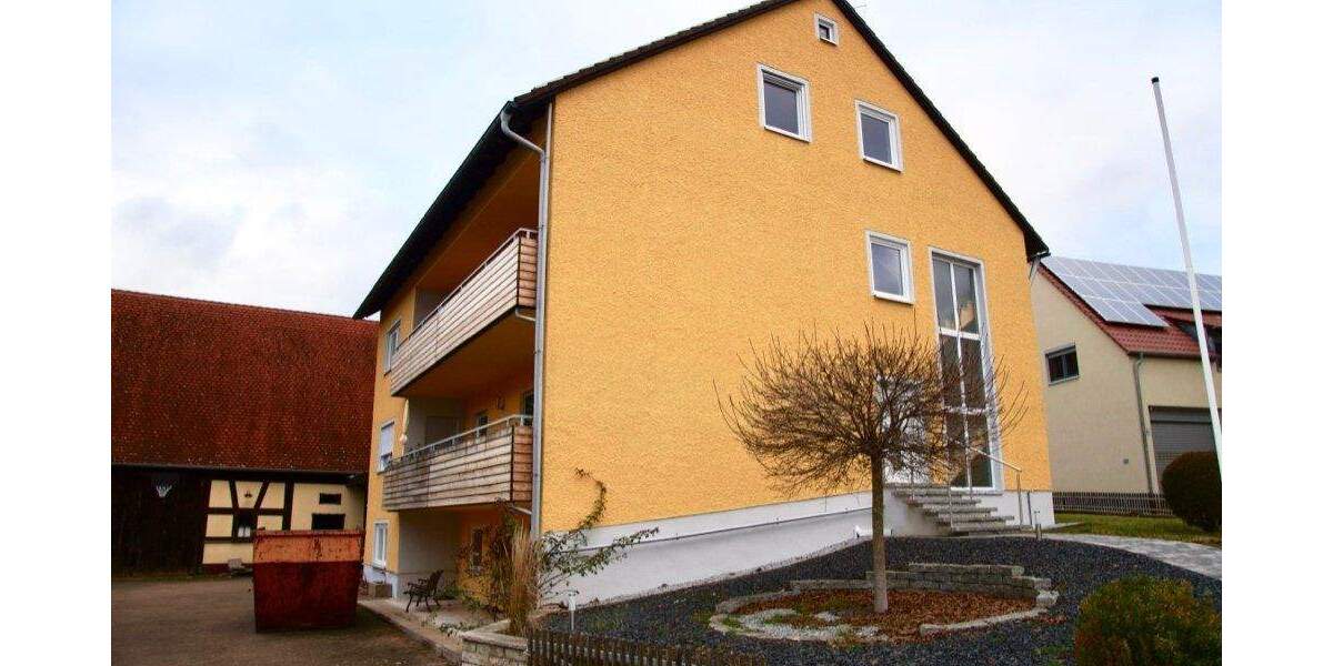 Etagenwohnung Petersaurach Großhaslach - 3 Zimmer, 84 m&sup2;, 750&euro; | Angebot:25095627