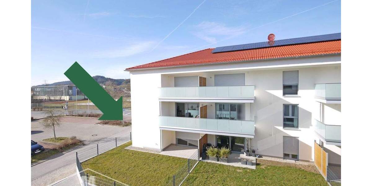 7-TÄLER-WOHNEN-Dietfurt: Neubau 3-Zimmer-Erdgeschoss-Wohnung mit Aufzug u. Tiefgarage 3 zimmer