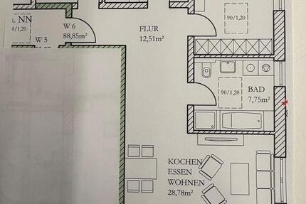 Wohnung Neufahrn in Niederbayern - 4 Zimmer, 89 m&sup2;, 1.060&euro; | Angebot:25986587