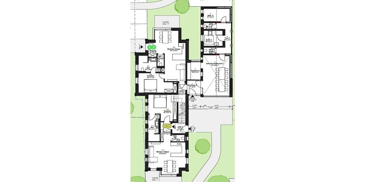 Erdgeschoßwohnung Neuenhaus - 2 Zimmer, 66 m&sup2;, 870&euro; | Angebot:25919285