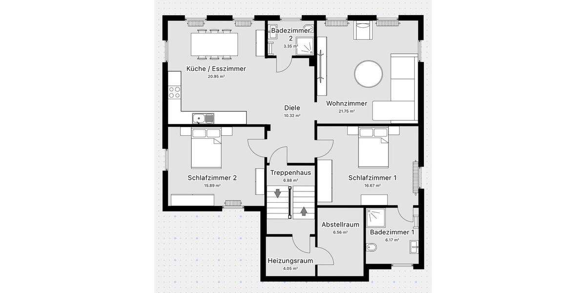 Moderne 3-Zimmer-Wohnung in Wörrstadt 3 zimmer