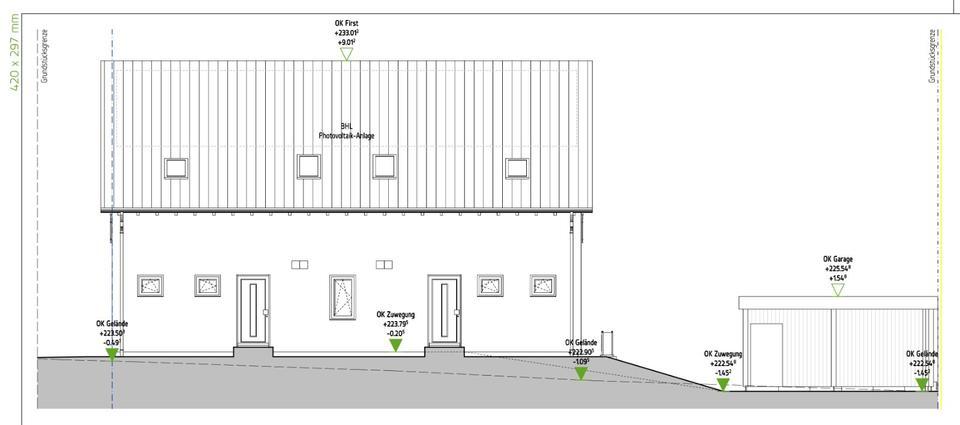 Neubau-Doppelhaushälfte mit Garten ab 01.09.2025