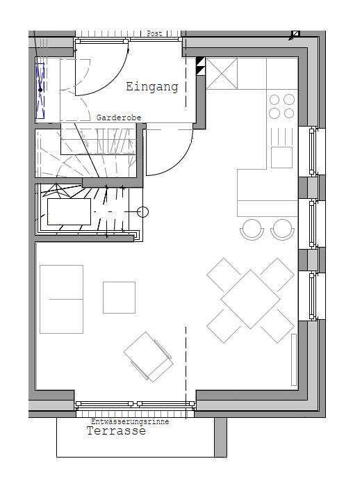 6545 - Nachhaltiger Neubau mit Terrasse und Einbauküche – Reihenhaus im Marschwegviertel!