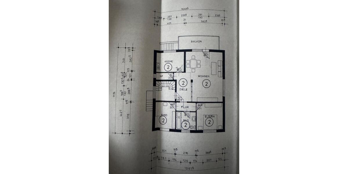 Etagenwohnung Lich - 3 Zimmer, 95 m&sup2;, 1.000&euro; | Angebot:24738238
