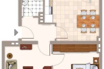 Wohnung Mönchengladbach Grenzland-Stadion - 2 Zimmer, 51 m&sup2;, 499&euro; | Angebot:27286370