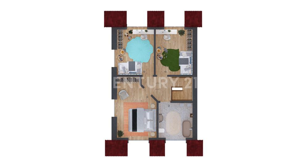 Doppelhaushälfte Rodewald - 4 Zimmer, 129 m&sup2;, 1.200&euro; | Angebot:24672565