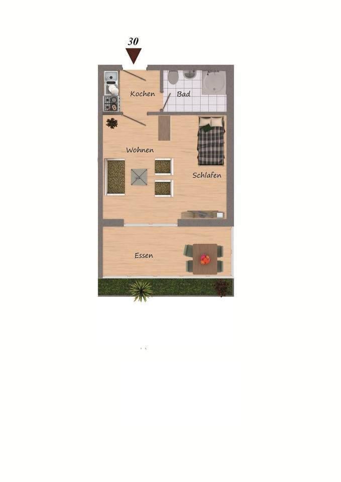 Mietwohnung am Fürstenberg zimmer