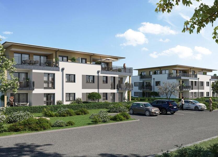 Neubau-Mietwohnung mit Garten! 2 ZKB in Rieden-Zellerberg MW2.0.1